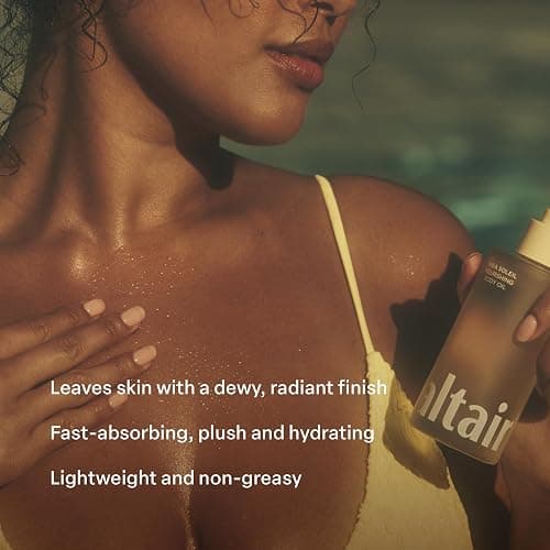 Saltair Body Oil – Silky After Shower and Bath Dry Oil for Women and Men – Non-Greasy, Well-Absorbing Moisturizer for Hydrating Dry Skin – Shea Soleil 4oz thumbnail 7
