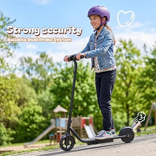 Electric Scooter - E Scooter Adults and Kids | 500W/250W Motor, 10-20 Miles Max Range, APP Control, Double Braking, 8.5"/6.5" Tire, Lightweight EScooter thumbnail 7