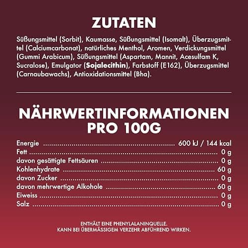 Airwaves Kaugummi Zuckerfrei, Cherry Menthol, 30 x 10 Dragees, Großpackung Chewing Gum, Mit Natürlichem Menthol, Kaugummi ohne Zucker mit Minz Frische (300 Dragees) thumbnail 11
