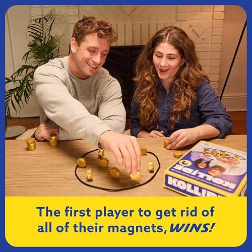 Kollide by Relatable, Exciting Magnetic Game for Family Game Night, Great Fun Games for Kids, Includes 1 Rope, 20 Magnets, and Instructions, Perfect Stocking Stuffers, Holiday Activities for Kids thumbnail 5