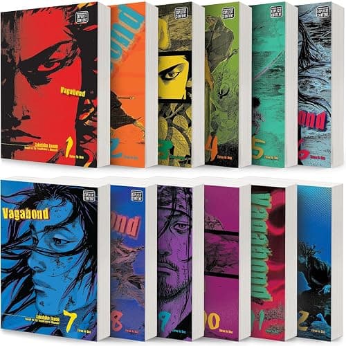 Vagabond (VIZBIG Edition) Complete Collection Manga Set (Vol 1-12) by by Takehiko Inoue - Image 1