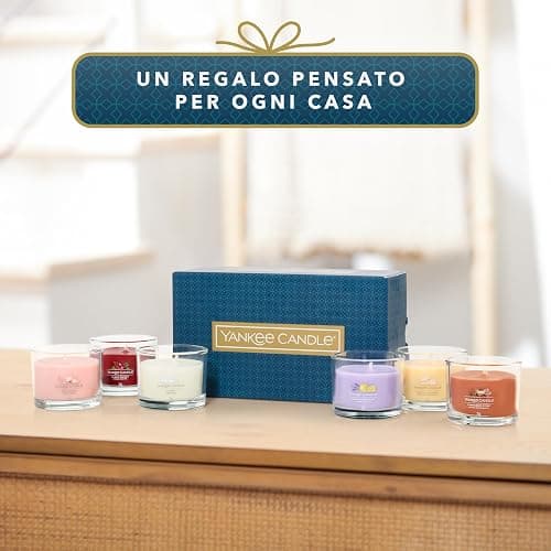 Confezione regalo di candele profumate Yankee Candle | Candele votive riempite | Mix di cera di miscela di soia | 6 pezzi | Regali perfetti per le donne thumbnail 2