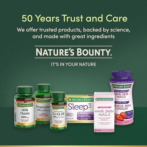 NATURE'S BOUNTY Hair, Skin & Nails, Helps Maintain Health of Hair, Skin & Nails, 450 g thumbnail 7