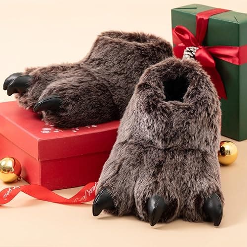 ULTRAIDEAS Animal Paw Slippers for Women and Men, Funny Claw Slippers for Adult and Kids, Unisex Cute Costume House Shoes thumbnail 7