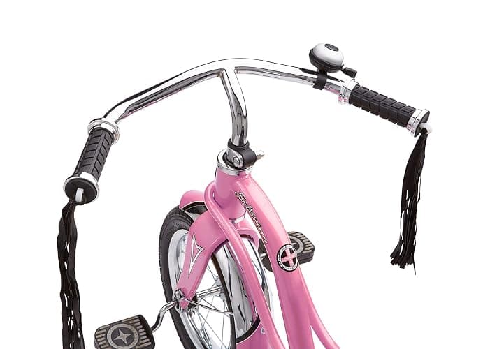 Schwinn Roadster Tricycle, 12 Inch Front Wheel Bike for Kids Ages 2-4, Low Center of Gravity, Retro Steel Frame, Adjustable Seat Grows with your Child, Rear Deck, Tricycle for Toddlers thumbnail 4