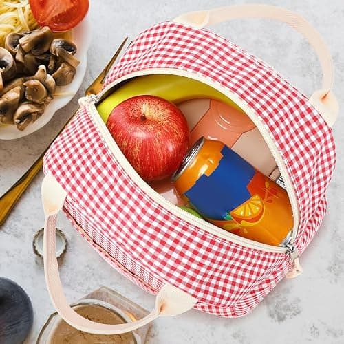 Bluboon Lunch Box for Women Cute Lunch Bag Reusable Insulated Lunch Bags Large Capacity Lunchbox Cooler for Work Picnic or Travel thumbnail 8
