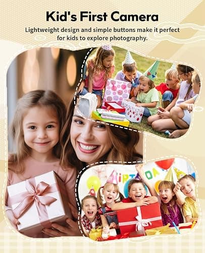FLATIC Mini Keychain Camera –4K Digital Tiny Camera with 32GB Card & Elegant Gift Box, Fun Pocket-Sized Gadget for Kids & Adults, Collectible Gift for Travel, Birthdays & Stocking Stuffers, Black thumbnail 3