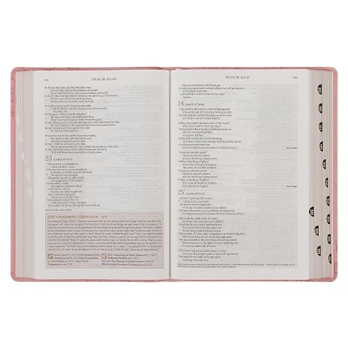 The Spiritual Growth Bible, Study Bible, NLT - New Living Translation Holy Bible, Faux Leather, Coral Vines (NLT Spiritual Growth Editions) thumbnail 12