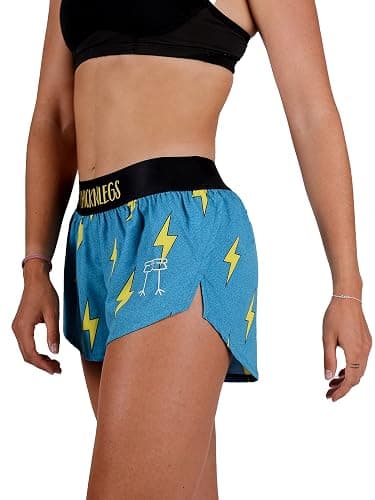 ChicknLegs Women's 1.5" Split Running Shorts thumbnail 4