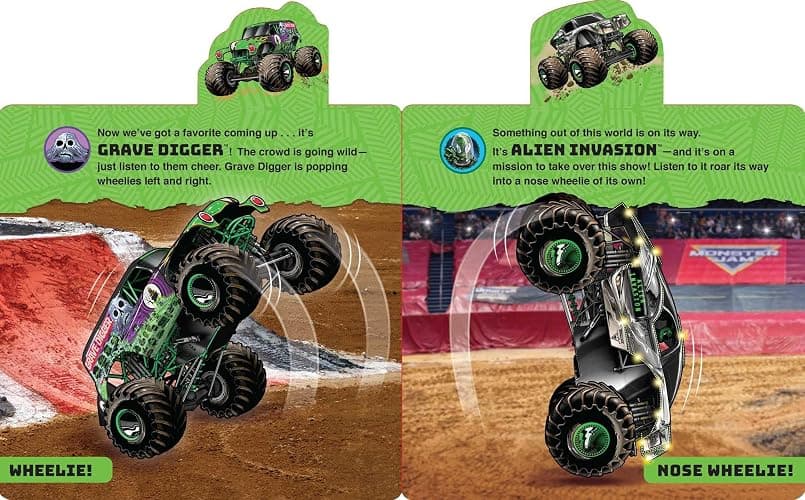 Monster Jam: Gear it Up! (10-Button Sound Books) thumbnail 8