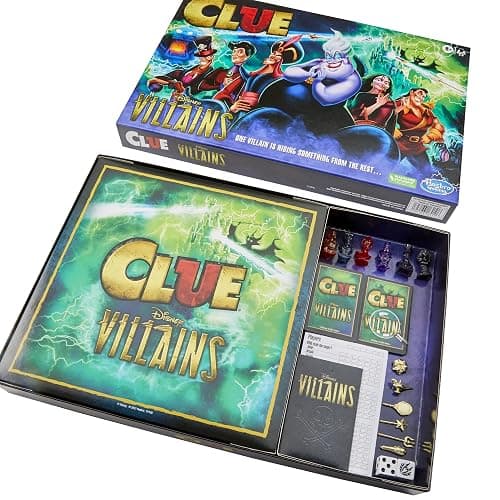 Hasbro Gaming Clue: Disney Villains Edition Board Game for Kids Ages 8+, 2-6 Players (Amazon Exclusive) thumbnail 6