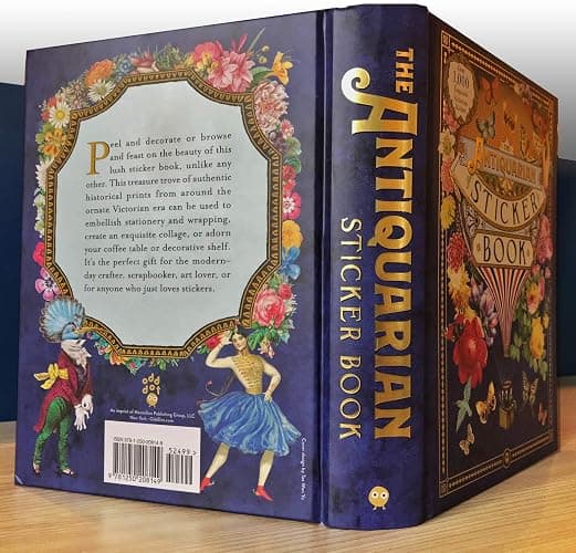 The Antiquarian Sticker Book: Over 1,000 Exquisite Victorian Stickers thumbnail 2