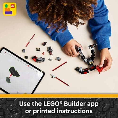 LEGO Star Wars Darth Maul Mech Kids Toy - Building Toy with Pretend Play Lightsaber - Birthday Gift Idea for Boys and Girls, Ages 6+ - Collectible Decor for Fans of The Clone Wars - 75411 thumbnail 7