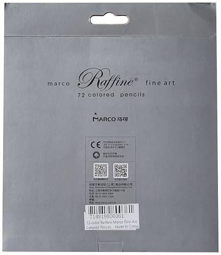 Marco ade 72-color Raffine Fine Art Colored Pencils/Drawing Pencils for Sketch/Secret Garden Coloring Book (Not Included) thumbnail 3