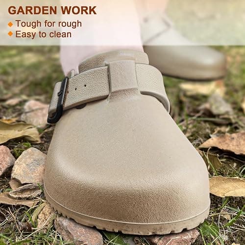 Bigant Womens Clogs,Mercy Mules for Womens Nurse Shoes-Slip on Garden Work Shoes thumbnail 7