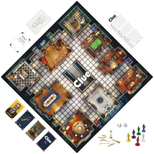 Clue Board Game for Ages 8 and Up, Reimagined Clue Game for 2-6 Players, Mystery, Detective, Family Games for Kids and Adults thumbnail 4