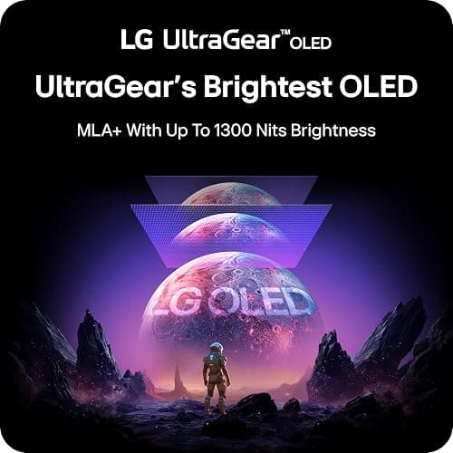 LG 27GX790A-B 27-inch Ultragear OLED Gaming Monitor QHD 1440p 480Hz, 0.03ms, DisplayPort 2.1, True Black 400, NVIDIA G-Sync, AMD FreeSync Premium Pro, HDMI, USB, Tilt/Height/Swivel/Pivot Stand, Black thumbnail 5