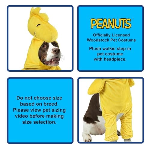 Rubies Peanuts: Woodstock Pet Costume for for Dogs or Cats, Medium thumbnail 2