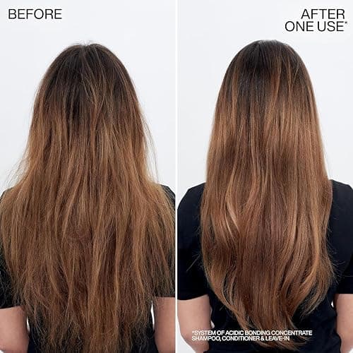 Redken Bonding Leave In Conditioner for Damaged Hair | Hair Repair | Strengthens Weak and Brittle Hair | Acidic Bonding Concentrate | Leave In Treatment | For All Hair Types - 5.1 Fl Oz (Pack of 1) thumbnail 8