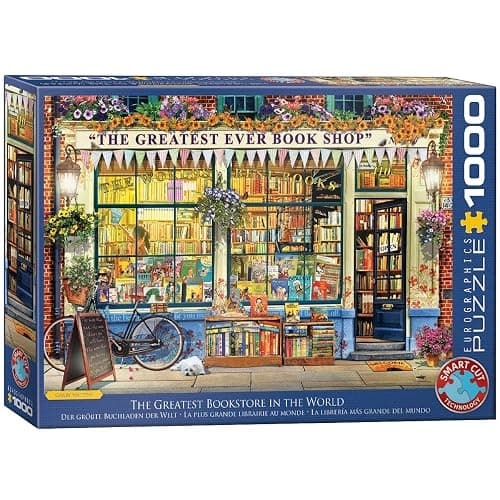 EuroGraphics (EURHR) The Greatest Bookstore in The World 1000Piece Puzzle 1000Piece Jigsaw Puzzle - Image 1