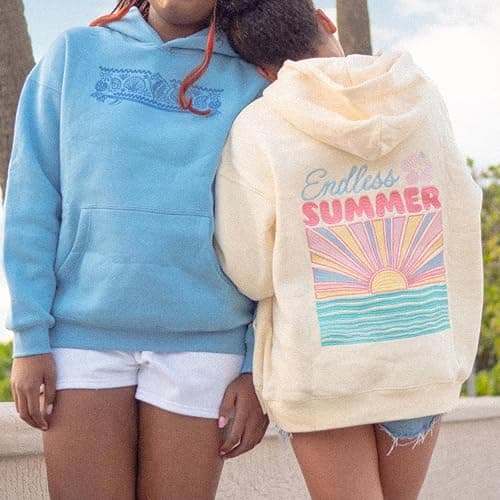 Sastianaen Cute Graphic Hoodies for Teen Girls Y2k Oversized Print Hoodie Vintage Preppy Pullover Sweatshirt thumbnail 6