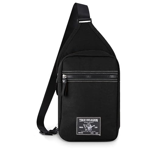 True Religion Crossbody Bag Men – Casual Shoulder Sling Bag for Men, Small Travel Men’s Crossbody - Image 1