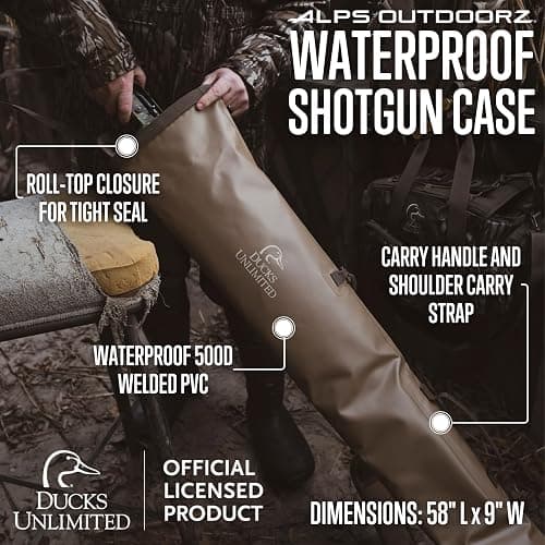 ALPS OutdoorZ Ducks Unlimited Waterproof Shotgun Case thumbnail 2
