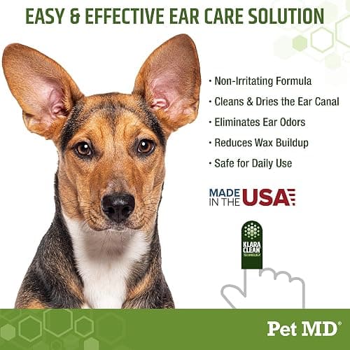 Dog Ear Cleaning Finger Wipes with Aloe Vera & Eucalyptus Oil – Veterinarian Formulated Pet Ear Wipes for Dog Ear Care – Made in USA – 50 Count thumbnail 3