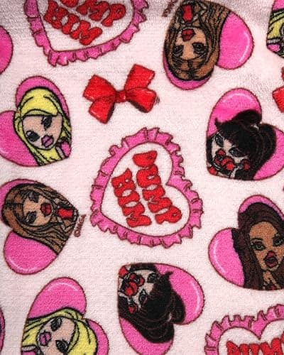 COCO BRANDS Bratz Womens Pajama Pants - Soft Lounge Pants with Adjustable Waist - Lightweight Pajama Bottoms for Women (S-XL) thumbnail 4