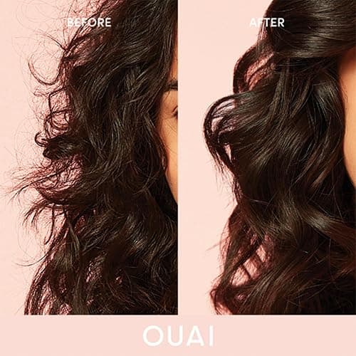 OUAI Anti Frizz Cream Travel Size - Moisturizing Hair Cream with Frizz Control & Heat Protection - Provides Hydration with Jackfruit & Beetroot Extract - Paraben, Phthalate & Sulfate Free thumbnail 4