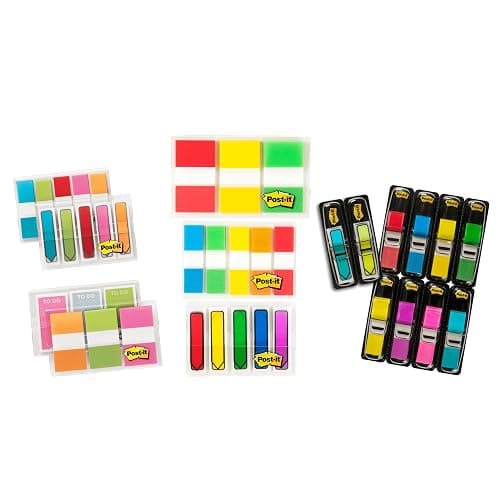 Post-it Flags and Tabs Value Pack, Ultimate Business and Study Pack, 956 Various Flags for Organization (683-AVP-SIOC) - Image 1