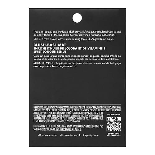e.l.f. Primer-Infused Blush, Long-Lasting & Budge-Free Makeup, Lightweight Feel & Medium Coverage, Vegan & Cruelty-Free, Always Crushing - Always Crushing - 10 g (Pack of 1) thumbnail 5