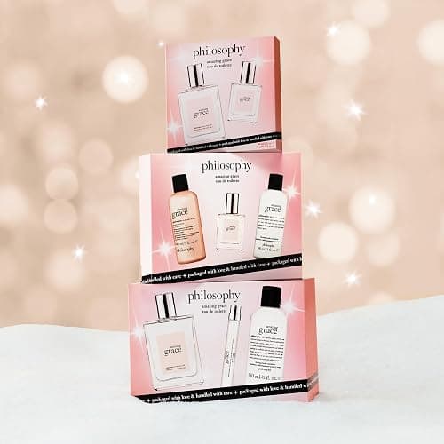 philosophy amazing grace perfume- clean & floral women's perfume - with notes of bergamot, muguet & musk - long lasting fragrance thumbnail 2