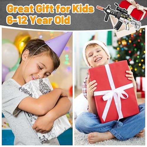 Realistic Toy for Nerf Guns Dart - Electric Sniper Rifle with Scope 120 Soft Bullets 3 Magazine, Automatic Foam Blaster for Boy Age 8-12 Years Old, Indoor Outdoor Present for Adult Kid Holiday thumbnail 6
