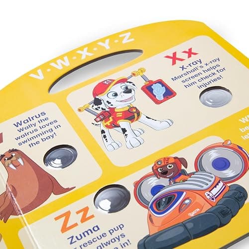 Melissa & Doug PAW Patrol Children's Book - Poke-A-Dot: Alphabet Adventure thumbnail 4