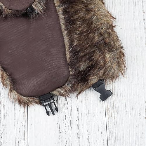 ONWAY Trapper Hat Winter Hats for Women Men with Faux Fur Ear Flaps thumbnail 4