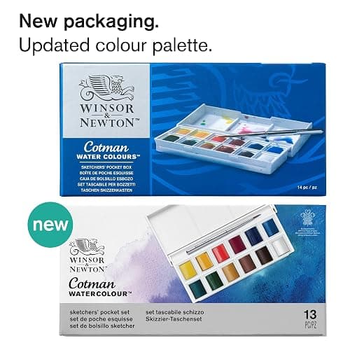 Winsor & Newton Cotman Aquarelle Set De Poche Esquisse thumbnail 4