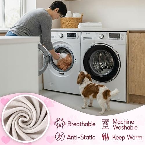 VulcanAce Personalized Dog Blanket with Picture and Name, Custom Fleece Pet Blanket with Photos, Personalized Dog Cat Gifts for Owners Pet Lovers Dad Mom on Birthday Valentine Christmas thumbnail 6