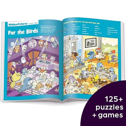 Ultimate Puzzle Challenge!: 125+ Brain Games for Kids, Mazes, Brain Teasers, Word Searches, Crossword Puzzles, Sudoku, Logic Puzzles and More, Kids Activity Book (Highlights Jumbo Books & Pads) thumbnail 3