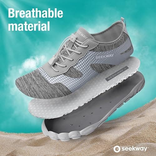 SEEKWAY Water Shoes Men Women Adult Quick-Dry Aqua Sock Barefoot for Beach Swim River Pool Lake Hiking Kayaking Surfing thumbnail 3