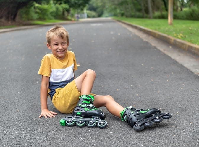 MammyGol Adjustable Inline Skates for Kids Boys Girls Youth Beginner with Light up Wheels Ages 4-16 thumbnail 6