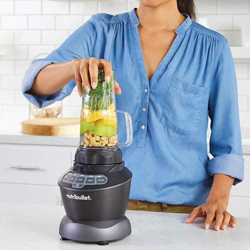 nutribullet Full-Size Blender Combo 1200W – NBF50500 - Dark Gray thumbnail 10