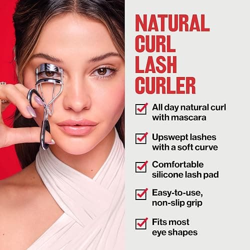 Revlon Natural Curl Lash Curler, Gives a Natural Eyelash Lift, with Finger Grips for a Non Slip Grip, Easy to Use, 1 Count thumbnail 3