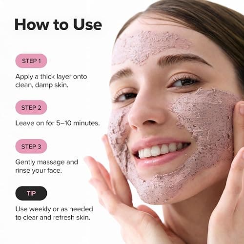 Beauty of Joseon Red Bean Pore Refreshing Mask Mud Cream Hydrating Wash Off Pack, Pore Cleansing Exfoliator, Korean Skin Care for Men and Women 140ml, 4.73 fl.oz thumbnail 7