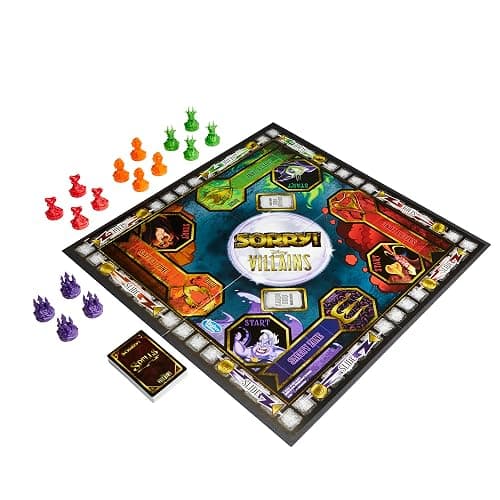 Hasbro Gaming Sorry! Board Game: Disney Villains Edition Kids Game, Family Games for Ages 6 and Up (Amazon Exclusive) thumbnail 9