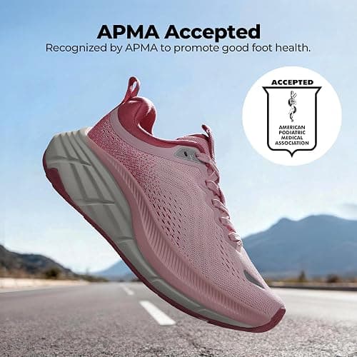NORTIV 8 Women's Walking Shoes Cushion Comfortable ActiveBreeze Running Tennis Shoes Non-Slip Workout Gym Sports Athletic Breathable Fashion Sneakers thumbnail 6