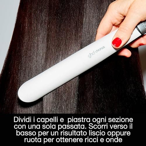 ghd Chronos Piastra & Styler Bianca – La Più Avanzata, Styling 3X Più Veloce, Maggiore Lucentezza – Senza Danni da Calore Estremo – Per Tutti i Tipi di Capelli thumbnail 4