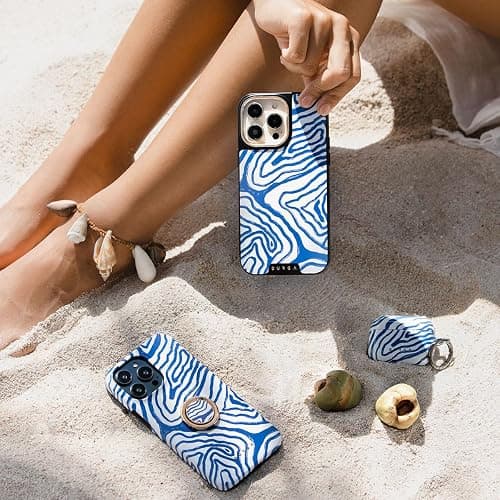 BURGA Phone Case for iPhone 14 Pro - Cute, Trendy, Aesthetic, Designer Pattern, 14pro Phone Cover, Hard Shell Protection - fits Apple iPhone 14 Pro Case for Women and Men thumbnail 5