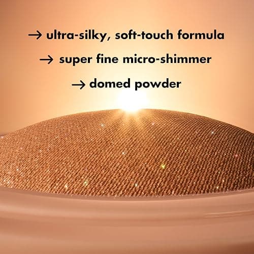 e.l.f. Halo Glow Silky Powder Highlighter, Long-Lasting Luminous Face Finish, Cake-Resistant With Micro-Shimmer, Vegan & Cruelty-Free, Soft Pearl Era thumbnail 6