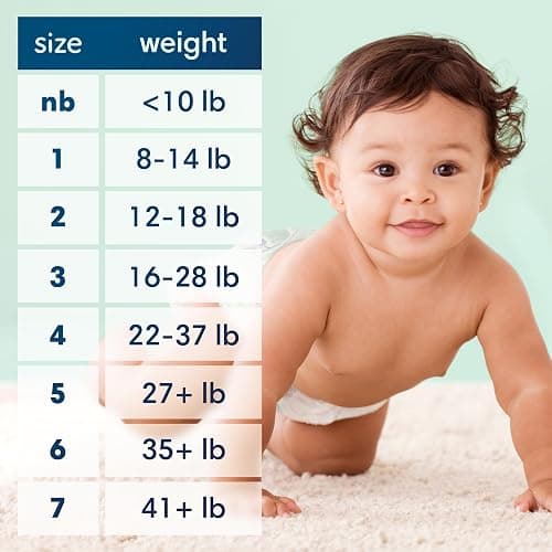 Pampers Pure Protection Baby Diapers, Size 0 (>10 lbs), 76 Count, Up to 100% Leakproof, Premium Plant-Based Skin Protection, Hypoallergenic Soft Diapers thumbnail 9